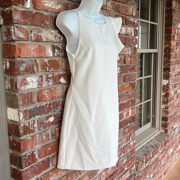 Lulus off white midi dress Size Medium - Picture 3 of 7